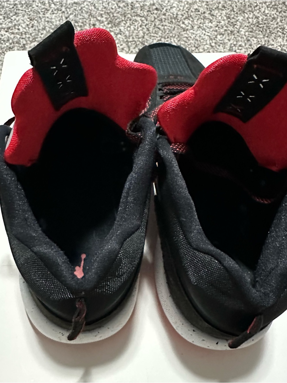 2021 Nike Air Jordan 35 'Bred' Black/Fire Red/Reflect silver - Picture 10 of 11